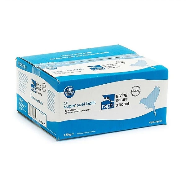 RSPB Super Suet Ball 50 Box 1 RSPB Super Suet Ball 50 Box
