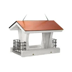 Panacea Nantucket White Coppertop® Suet & Seed Ranch Feeder