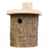 Wildlife World Natural Log Tit Nesting Box