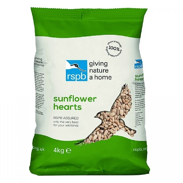 RSPB Sunflower Hearts 4kg 1 RSPB Sunflower Hearts 4kg