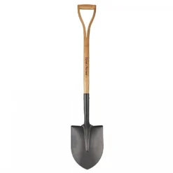 Kent & Stowe Carbon Steel Round Nose Shovel