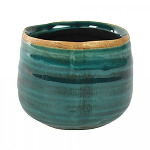 Ivyline Pot Como - Turquoise (Various Sizes) 1 Ivyline Pot Como - Turquoise (Various Sizes)