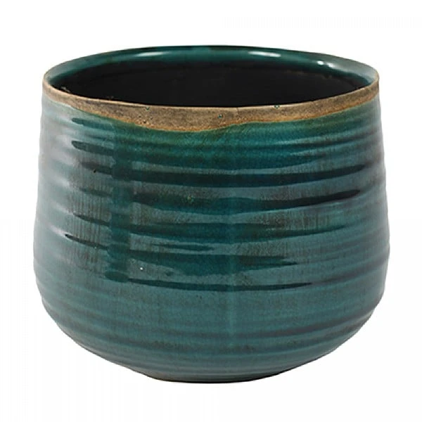 Ivyline Pot Como - Turquoise (Various Sizes) 3 Ivyline Pot Como - Turquoise (Various Sizes) - Image 3