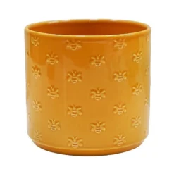 Ivyline Arley Bee Pot Cover Yellow (Various Sizes)
