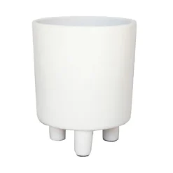 Ivyline Pisa Pot Cover White (Various Sizes)
