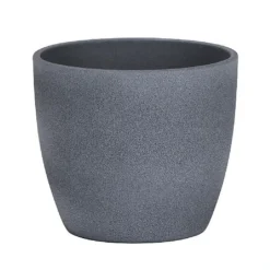 Scheurich Mediterranea Dark Stone Pot Cover (Various Sizes)